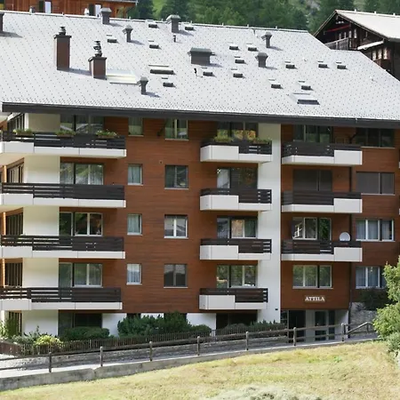 Daire Penthouse-apartment Haus Attila Zermatt