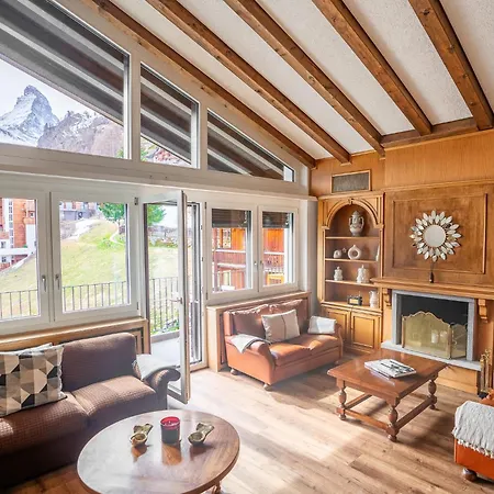 Daire Penthouse-apartment Haus Attila Zermatt