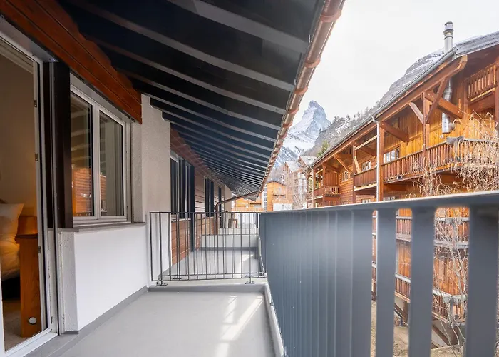 Penthouse-apartment Haus Attila * 采尔马特